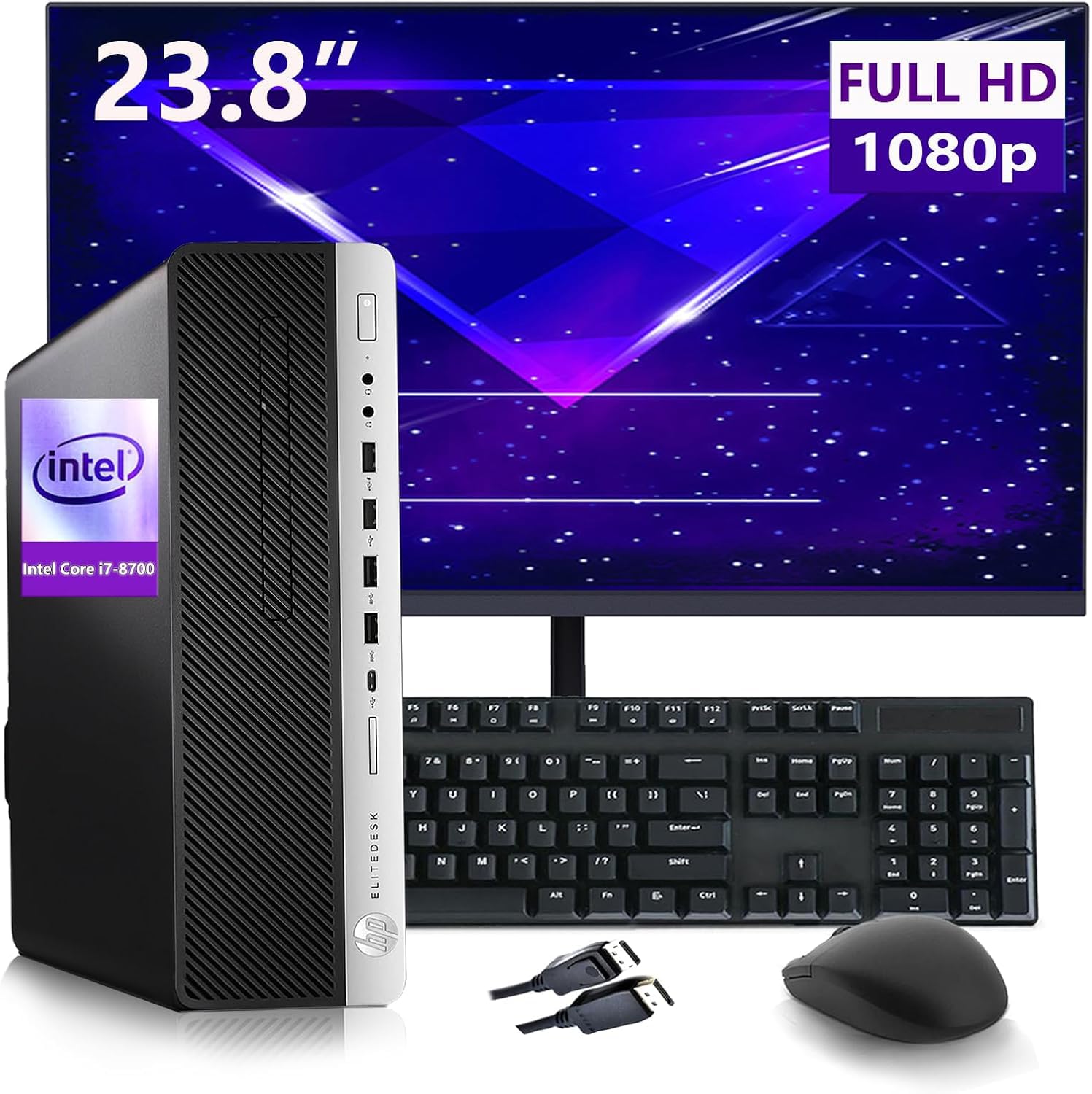 Windowsデスクトップ HP Eletedesk 800 G4SFF i7-8700 256GB Amazon.com: HP EliteDesk 800 G4 SFF Business Desktop PC with New
